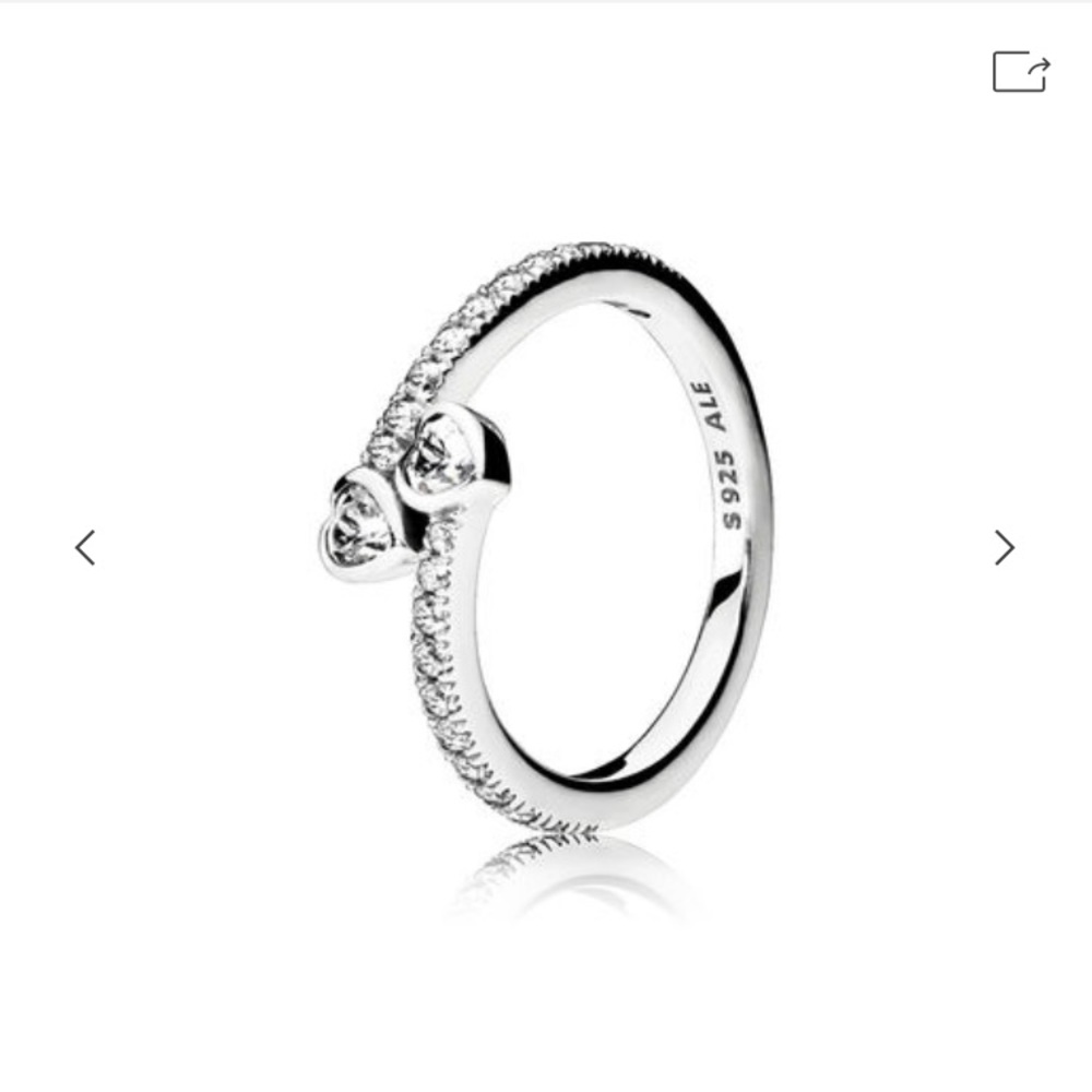Pandora forever heart ring